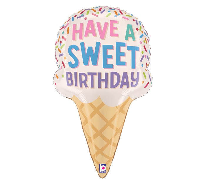 Have A Sweet Birthday Large Mylar #100