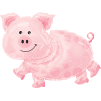 Pig Large Mylar #102