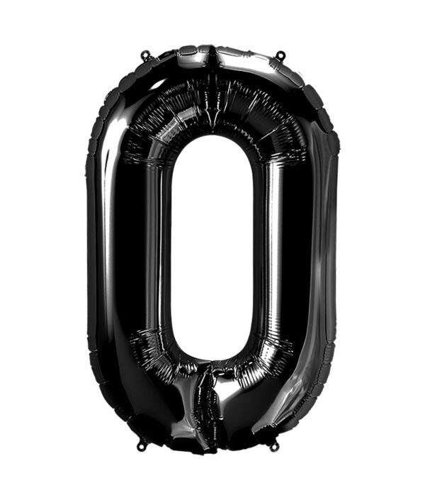 Black #0 Mylar 34 Inch