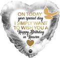 Heavenly Birthday 18 Inch Mylar #122