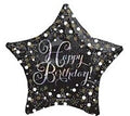 Happy Birthday Star 18 Inch Mylar #125