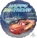 Cars Happy Birthday 18 Inch Mylar #129