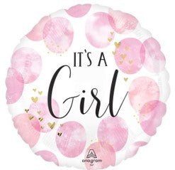 It's A Girl Large Mylar #136