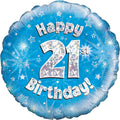 21st Birthday 18 Inch Mylar #164