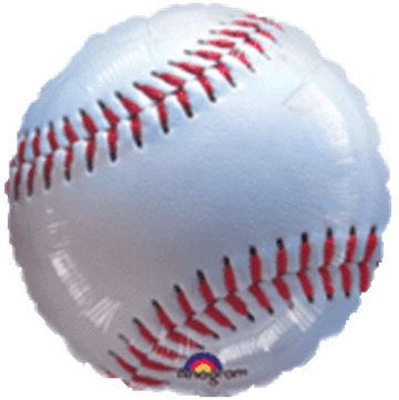 Baseball 18 Inch Mylar #168