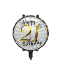 Happy 21st Birthday 18 Inch Mylar #175