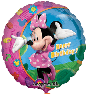 Minnie Mouse Happy Birthday 18 Inch Mylar #177