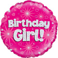 Birthday Girl 18 Inch Mylar #181