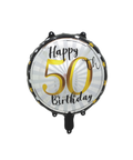 Happy 50th Birthday 18 Inch Mylar #188