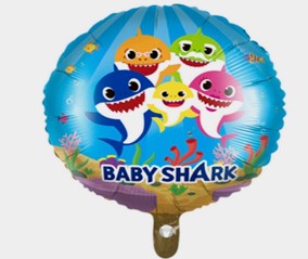 Baby Shark 18 Inch Mylar #190