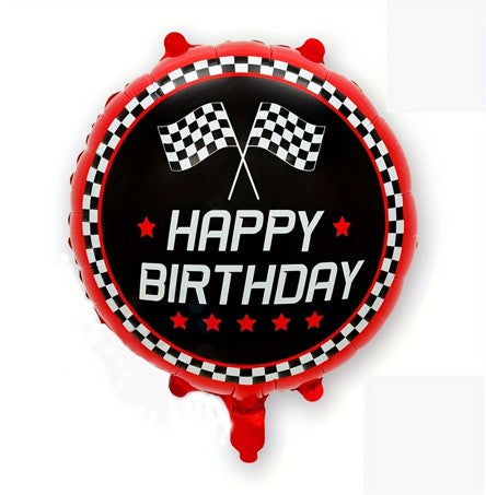 Happy Birthday Racing 18 Inch Mylar #201