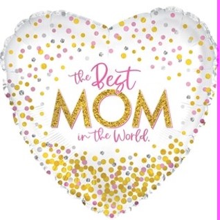The Best Mom 18 Inch Mylar #202