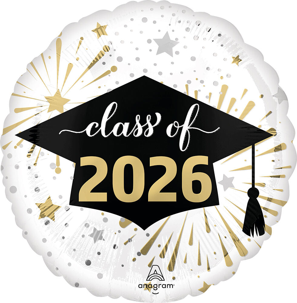 18 Inch Class of 2026 Mylar #480
