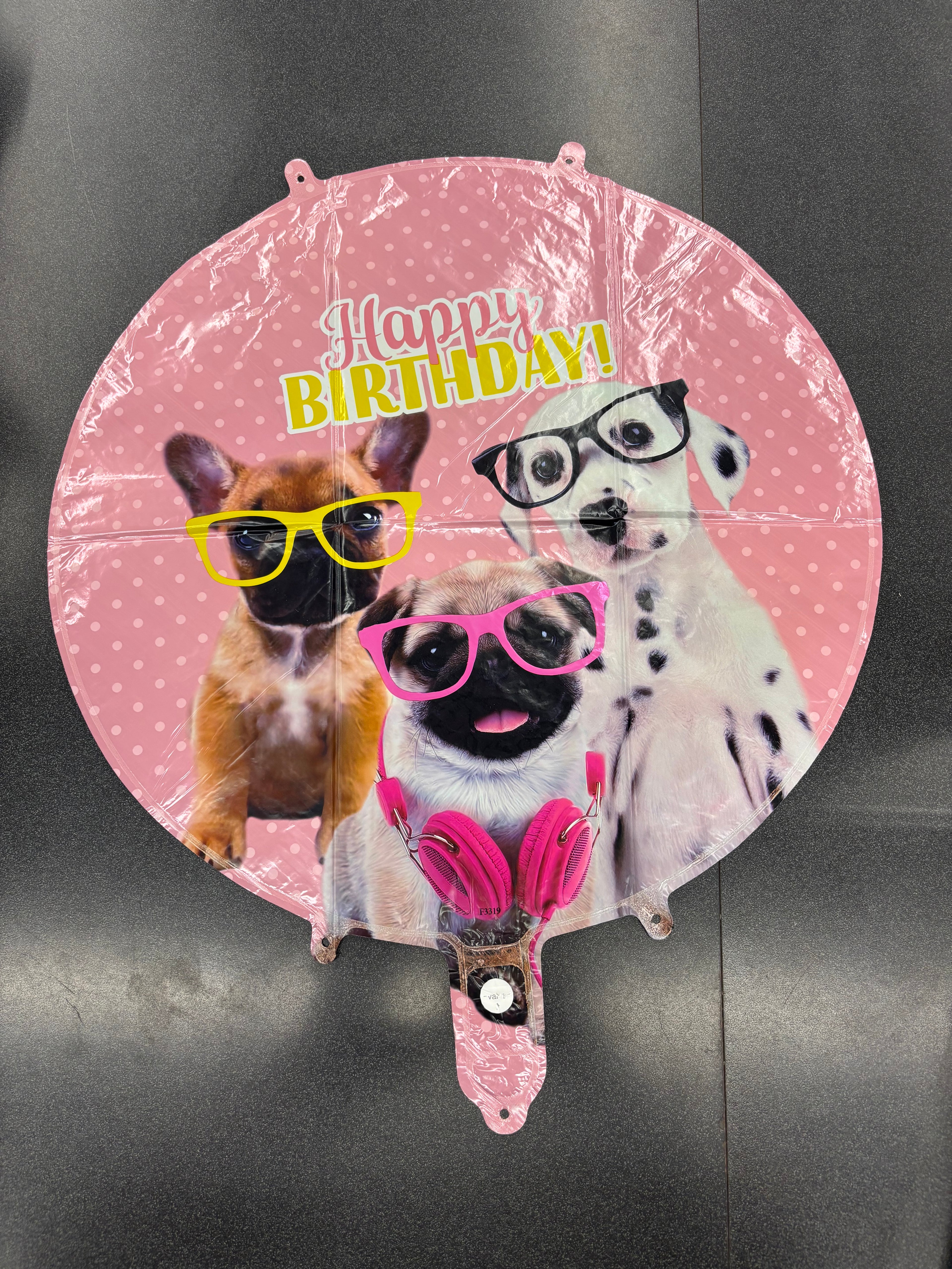 Happy Birthday Dog 18 Inch Mylar #183