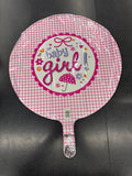 Baby Girl 18 Inch Mylar #298