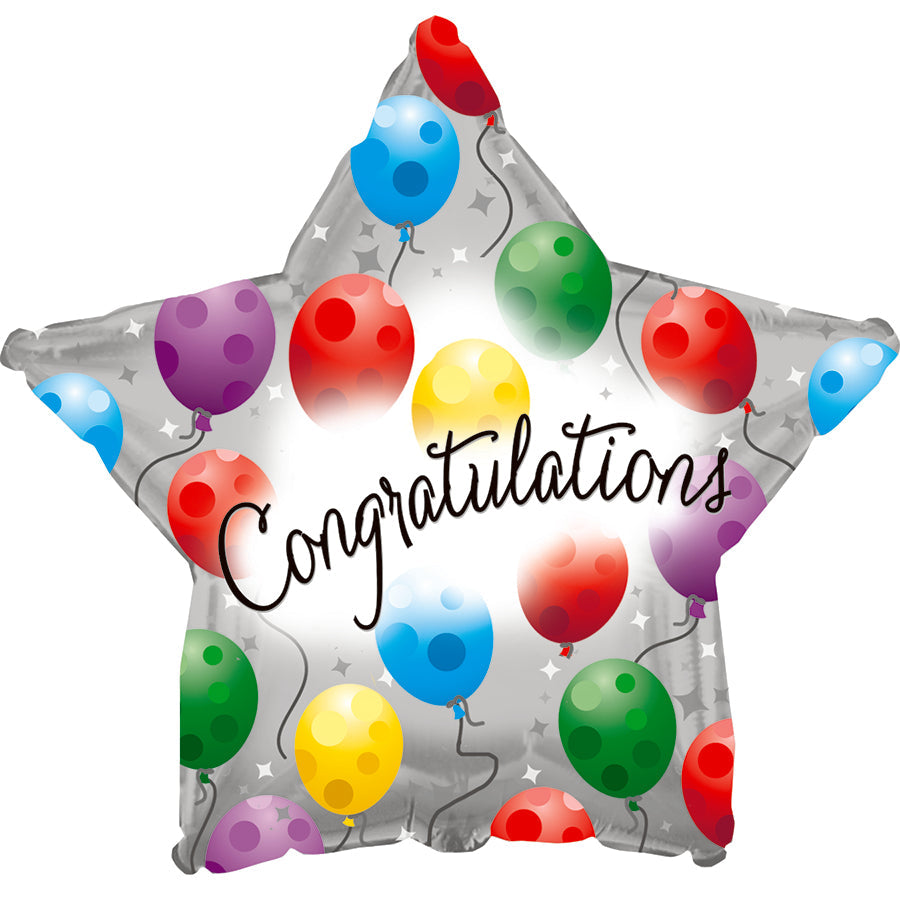 Congratulations 18 Inch Mylar #216