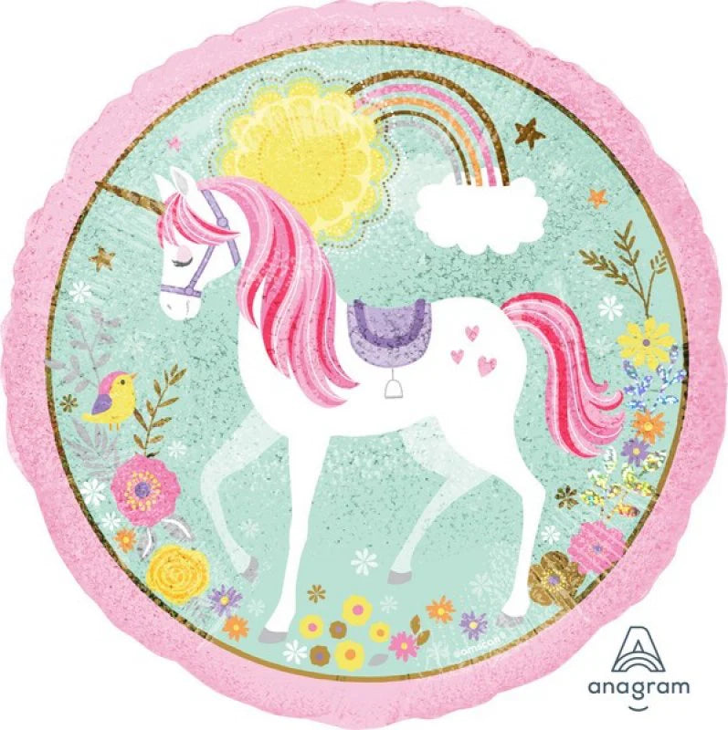 Unicorn 18 Inch Mylar #217