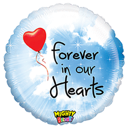 Forever In Our Hearts 24 Inch Mylar #240