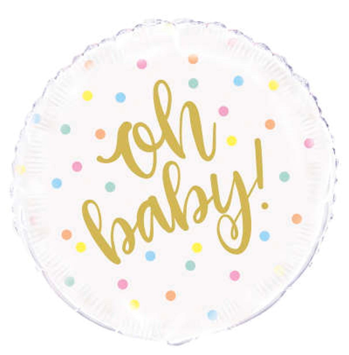 Oh Baby 18 Inch Mylar #254