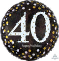 40th Birthday 18 Inch Mylar #267