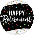 Happy Retirement 18 Inch Mylar #268