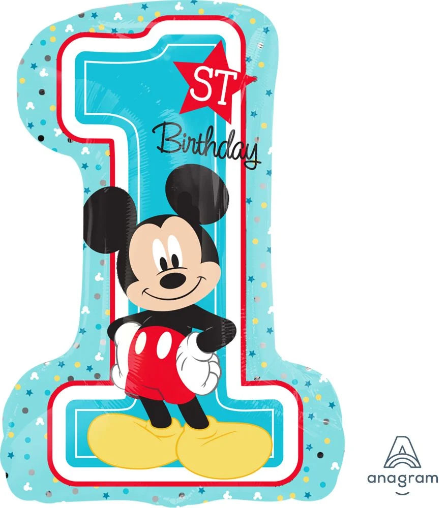 Mickey Mouse 1st Birthday Large Mylar #269