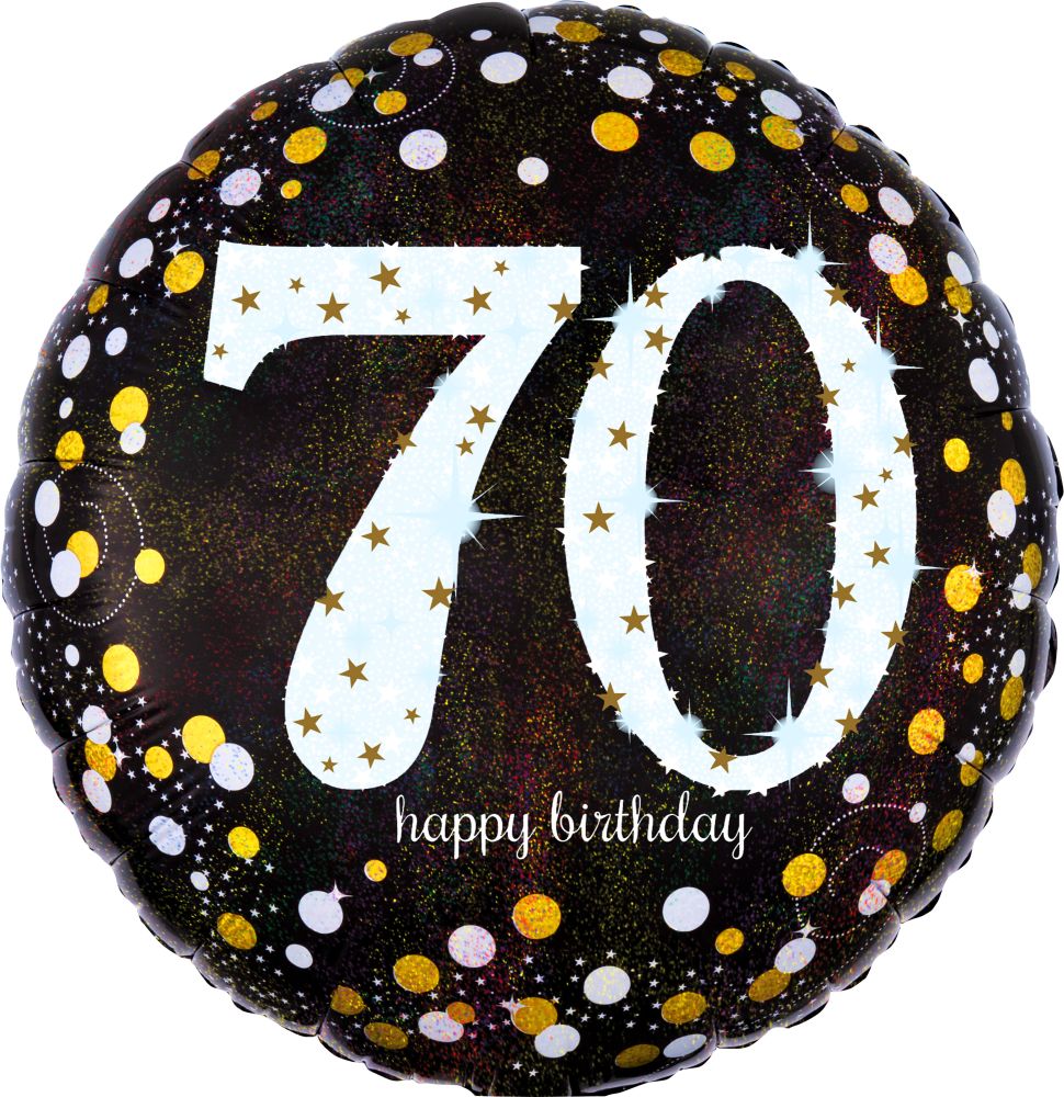 70th Birthday 18 Inch Mylar #276