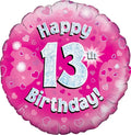 Happy 13th Birthday 18 Inch Mylar #280