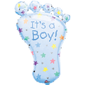 It's A Boy Foot Mylar #283