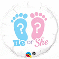 He or She 18 Inch Mylar #301