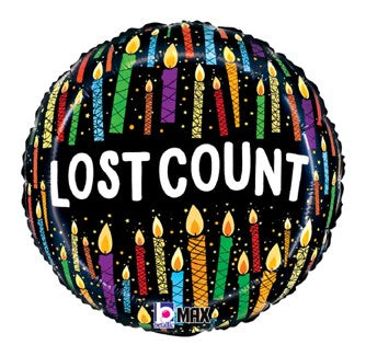 Lost Count 18 Inch Mylar #304
