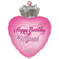 Happy Birthday Princess 18 Inch Mylar #310