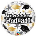 18 Inch Felicidades Graduado Mylar #471