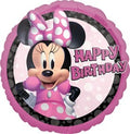 Happy Birthday Minnie Mouse 18 Inch Mylar #315