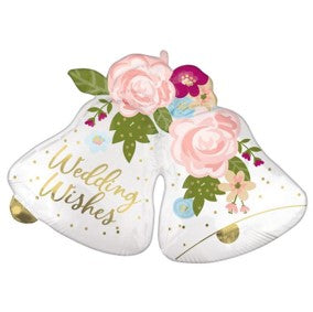 Large Wedding Wishes Mylar #32