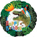 Happy Birthday Dinosaur 18 Inch Mylar #337