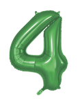 Green #4 Mylar 34 Inch