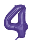 Purple #4 Mylar 34 Inch