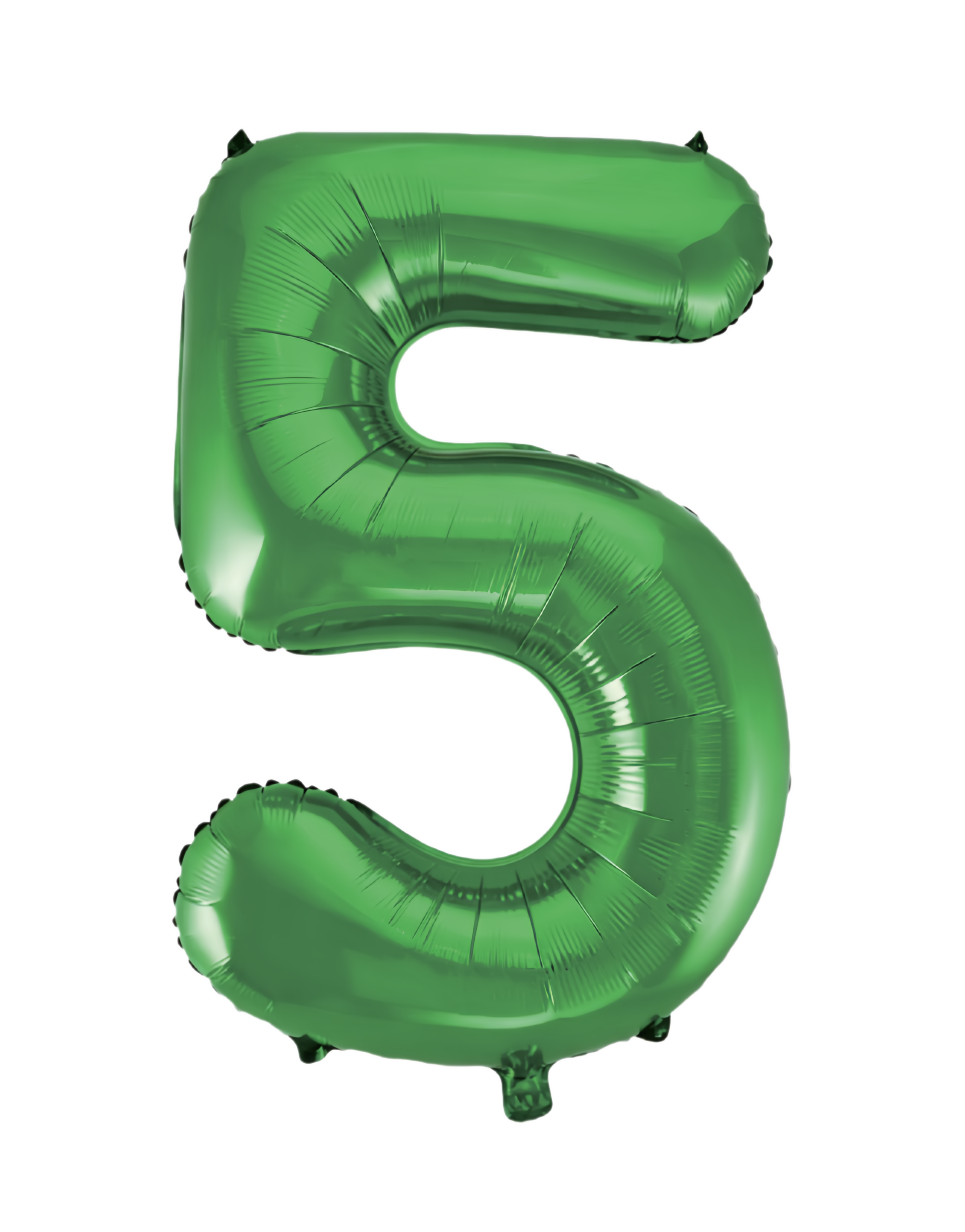 Green #5 Mylar 34 Inch