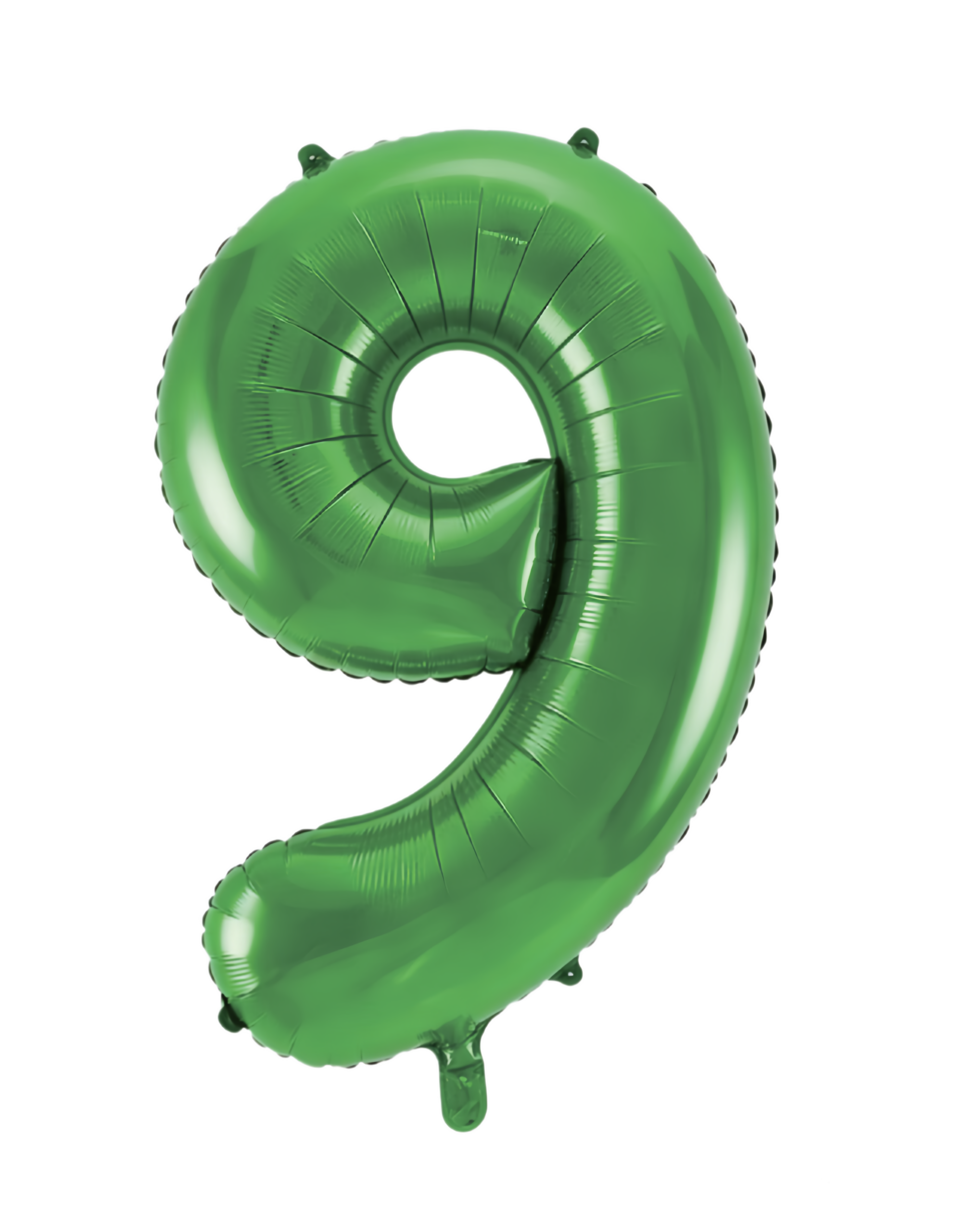 Green #9 Mylar 34 Inch