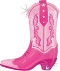 Pink Boot Large Mylar #340