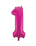 Fuchsia #1 Mylar 40 Inch