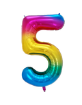 Ombre #5 Mylar 34 Inch