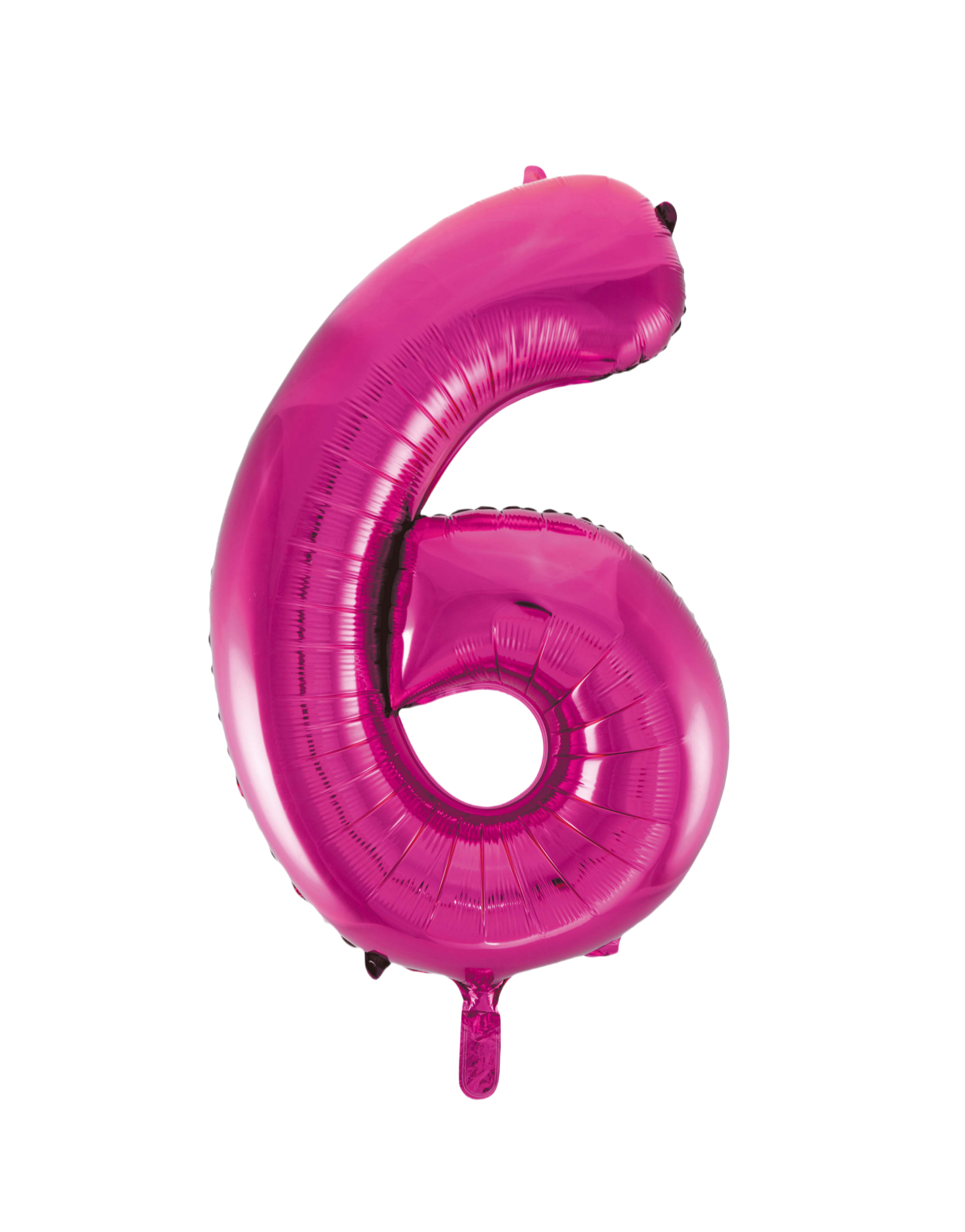 Fuchsia #6 Mylar 34 Inch