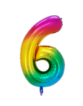 Ombre #6 Mylar 34 Inch