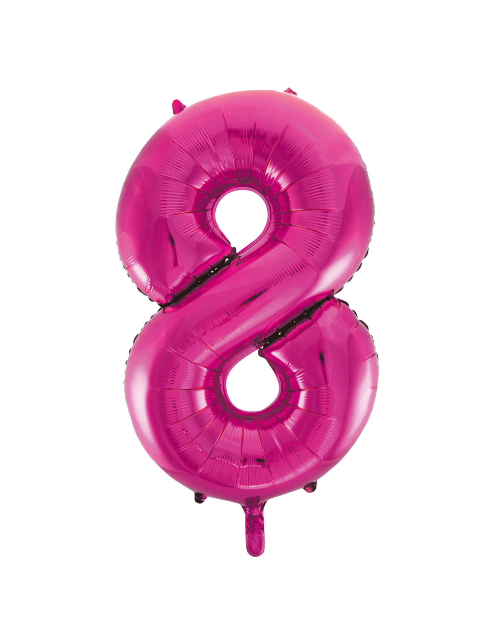 Fuchsia #8 Mylar 34 Inch