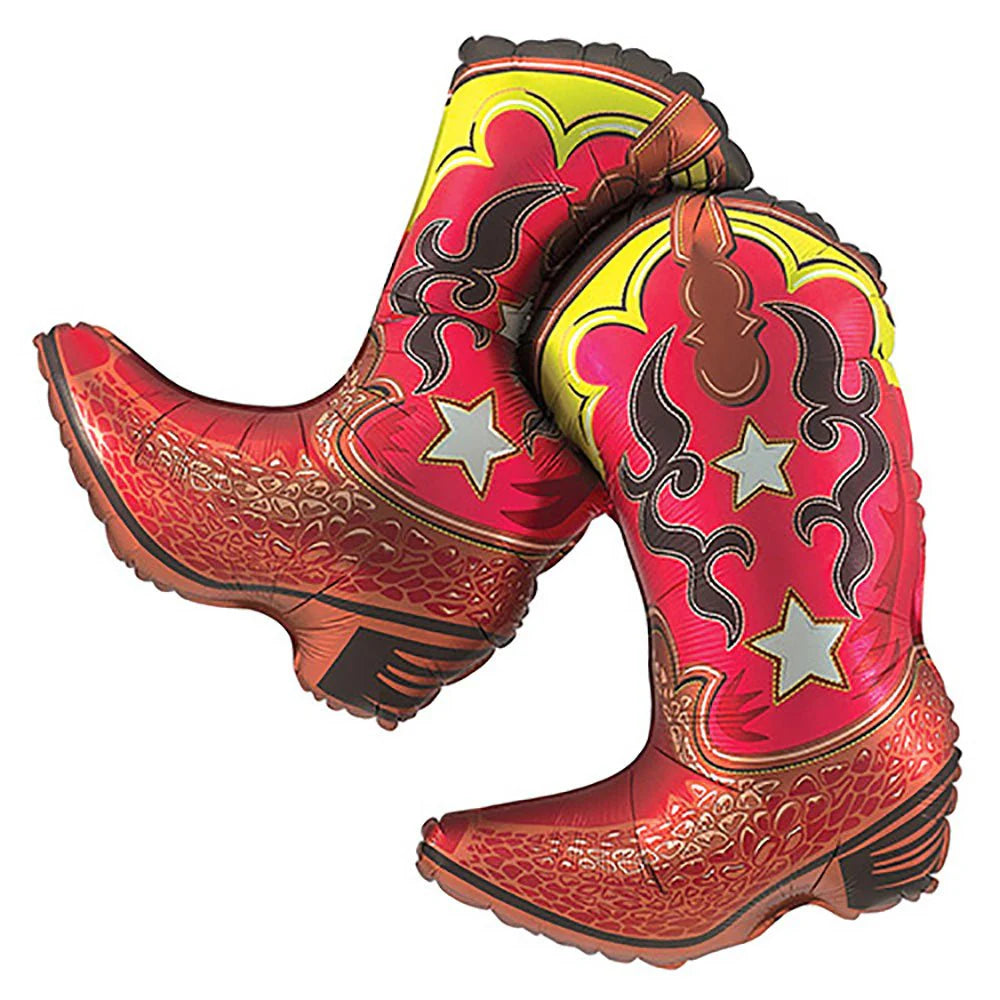 Cowboy Boot Large Mylar #343