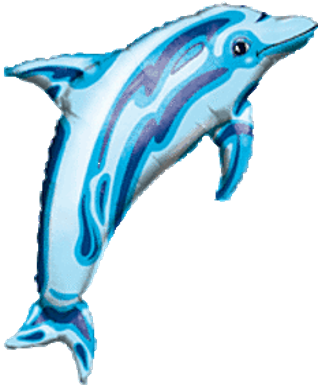 Dolphin Large Mylar #367