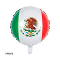 Mexico Flag 18 Inch Mylar #373