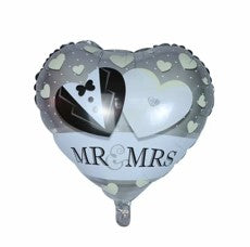 MR & MRS 18 Inch Mylar #38